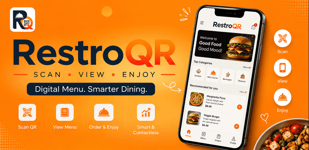 RestroQR - Digital Menu, Smarter Dining